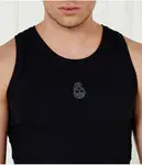 Майка Slim fit Alexander Mcqueen, черный - фото 4