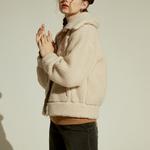 Флисовая куртка унисекс бежевого цвета Mlb - фото 4