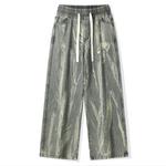 Джинсы унисекс dnnnnx, Черный - фото 8