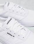 Тройные белые кроссовки adidas Originals 3MC - фото 2