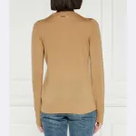 Шерстяной свитер Michael Kors, коричневый - фото 2