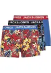 Трусы-боксеры Jack & Jones "JACAZORES TRUNKS 3 PACK" (упаковка, 3 шт.), черный - фото