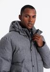 Куртка Ombre Lightweight With Mesh Lining And Hood, серый - фото 6