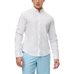 HUGO BOSS Мужская белая рубашка - фото 6