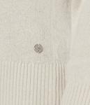 Кашемировый свитер Marc Cain Loose fit, кремовый - фото 4