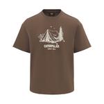 Футболка мужская CAT, темный хаки - фото