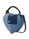 Клатч в форме сердца Moschino, синий - фото 2
