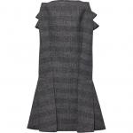 Юбка гризайль PRADA, серая - фото 2