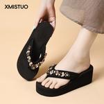 Женские шлепанцы XMISTUO, бежевый - фото 6