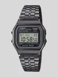 Часы A158WETB-1AEF Casio, черный - фото