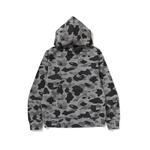 Bape Heather Camo толстовка с капюшоном A BATHING APE, серый - фото 4