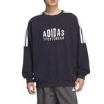 Adidas Унисекс-худи синего цвета - фото 2