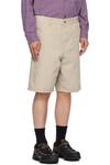 Бежевые шорты до колена Carhartt Work In Progress - фото 2