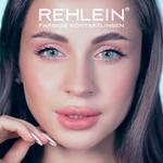 Косметические линзы БИРЮЗОВЫЕ СИНИЕ REHLEIN, 2 шт. - фото 4