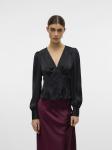 Блуза VERO MODA Rikke, Black - фото 2