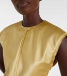 Атласный топ Ami Paris, Anis - фото 4