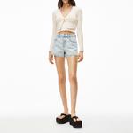 Женская белая майка-топ Alexander Wang - фото 3