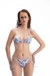 Лиф бикини CICADA TOP GOD SAVE QUEENS, синий - фото
