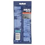 Бритва, 5 шт. Gillette, Blue II Plus Chromium - фото 2