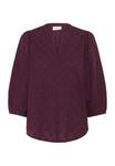 Блуза Kaffe Blouse, Windsor Wine/Dark Red - фото 5
