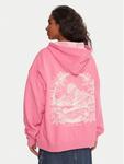 Свитшот oversize Lineup ERJFT05016 Roxy, розовый - фото 3