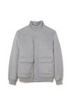 Куртка PIOMBO PADDED REGULAR FIT WITH ZIP AND BUTTONS, Light Grey - фото 5