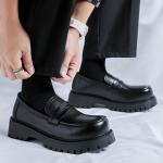 Лоферы мужские черный Shupate - фото 7