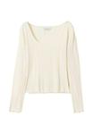 Топ Noella Long sleeved top, Ivory/Off-White - фото 4
