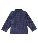 Клетчатая куртка Габриэлла La Coqueta, Navy Check - фото 3