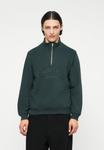 Толстовка Jack & Jones JORBLEECKER BRANDING HIGH NECK, Forest River/Dark Grey - фото
