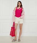 Футболка с датой Slim fit Hugo, розовый - фото 2