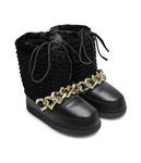 Утепленные зимние ботинки Love Moschino, черный - фото 3