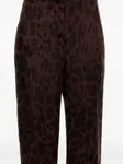 Брюки с леопардовым принтом Bimba Y Lola, коричневый - фото 5