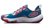 Кроссовки spawn 5 le 'brilliant blue pink' Under Armour, синий - фото 2