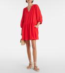 Мини-платье из хлопка Sloan Velvet, Vixen - фото 2