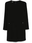 Платье мини PINKO Detersivo, черный - фото