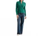 Хлопковый ребристый кардиган Kelly Green Tyler Boe - фото 3