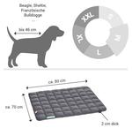 Одеяло для собак Doctor Bark SOHO, серый - 70 х 80 см - фото 6