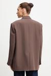 Блейзер FLOC Weekend Max Mara, коричневый - фото 3