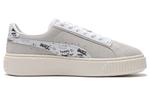 Кроссовки suede platform draw 'grey white' Puma, серый - фото 3