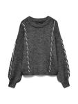Свитер VERO MODA VMIlina, mottled grey - фото