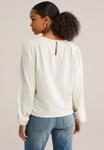 Блуза WE Fashion Blouse, Beige - фото 3