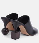 Кожаные мюли Bisou 90 Jacquemus, черный - фото 2