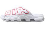 Женские шлепанцы Nike Air More Uptempo, White/Red - фото