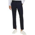 Прямые брюки с классическим кроем HUGO BOSS, черный - фото