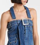 Джинсовое макси-платье Jean Paul Gaultier, Vintageblue - фото 4