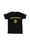Хлопковая футболка с гербом Хаффлпаффа Harry Potter, черный - фото 2