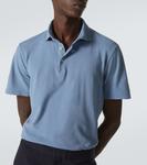 Хлопковая пике-поло Fedeli, Petrol - фото 5