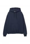 Худи PULL&BEAR Hoodie, Dark Blue Denim/Dark-Blue Denim - фото 6