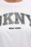 Футболка из хлопка Dkny, белый - фото 5